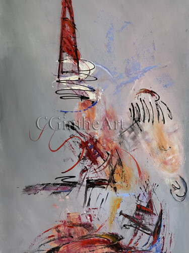 Картина под названием "The Last Dream" - Cg In The Art, Подлинное произведение искусства, Масло