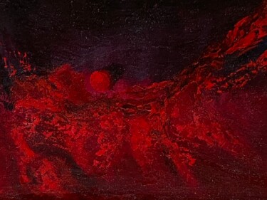 Pittura intitolato "LONELINESS IN SPACE" da Cg In The Art, Opera d'arte originale, Acrilico Montato su Telaio per barella in…
