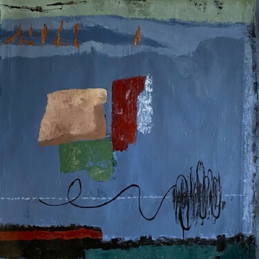 Картина под названием "Untitled" - Cg In The Art, Подлинное произведение искусства, Акрил