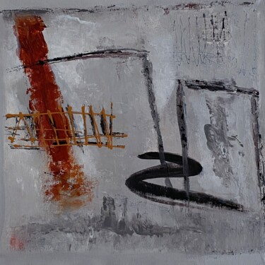 Painting titled "ABSTRACTO 419" by Cg In The Art, Original Artwork, Acrylic Mounted on Wood Stretcher frame