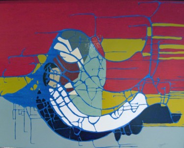 Peinture intitulée "Réconfort" par Claude Gascon, Œuvre d'art originale, Acrylique