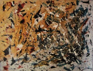 Pintura intitulada "Abstraction 2023-6" por Claude Gascon, Obras de arte originais, Acrílico
