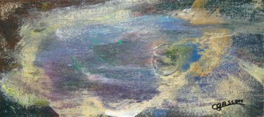 Malerei mit dem Titel "Galaxie" von Claude Gascon, Original-Kunstwerk, Acryl