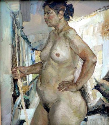 Pintura titulada "woman" por Jia Chunguang, Obra de arte original