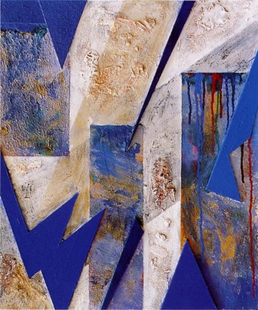 Pittura intitolato "LA CELEBRAZIONE DEL…" da Massimo Nicotra, Opera d'arte originale