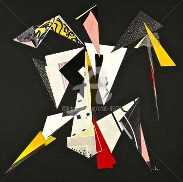 Collages intitolato "SENORITA" da Cha, Opera d'arte originale, Collages