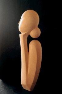 Sculpture titled "Fragile" by Michel Chabut, Original Artwork