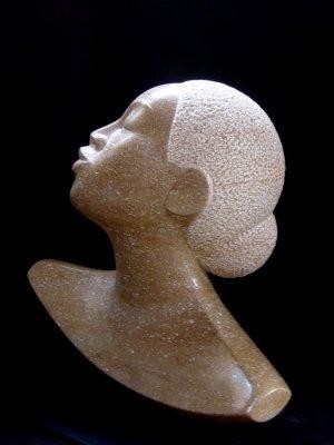 Sculpture titled "Diva" by Michel Chabut, Original Artwork