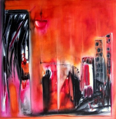 Painting titled "club privée" by Chachapeala, Original Artwork