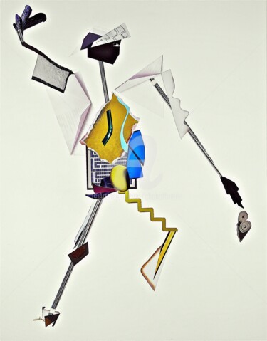 ZIGZAG 2016 Collages intitulée "ZIGZAG 2016" par Cha, Œuvre d'art originale, Collages