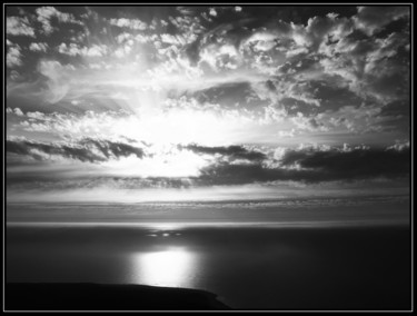 Photographie intitulée "soleil couchant" par Chail, Œuvre d'art originale, 
