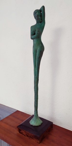 Escultura titulada ""O" Bronze massif,8…" por Pierre-Etienne Soum-Glaude, Obra de arte original, Bronce