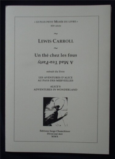 Pittura intitolato "Lewis Carroll_Un th…" da Chamchinov, Opera d'arte originale