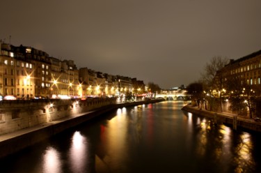 Photographie intitulée "Vue sur la Seine" par B.Chancelvie, Œuvre d'art originale