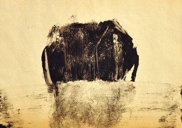 Gravures & estampes intitulée "sans titre" par Rung-Tsu Chang, Œuvre d'art originale, Monotype