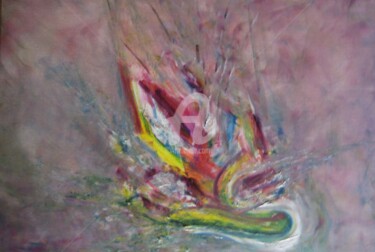 Malerei mit dem Titel "vibrations.jpg" von Nad, Original-Kunstwerk, Öl