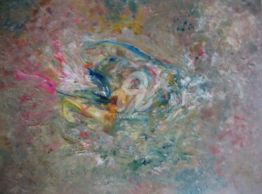 Malerei mit dem Titel "mon-coeur-s-ouvre.j…" von Nad, Original-Kunstwerk, Öl