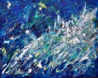 Peinture intitulée "19b Tossa de Mar ac…" par Chantal Eymes, Œuvre d'art originale, Acrylique