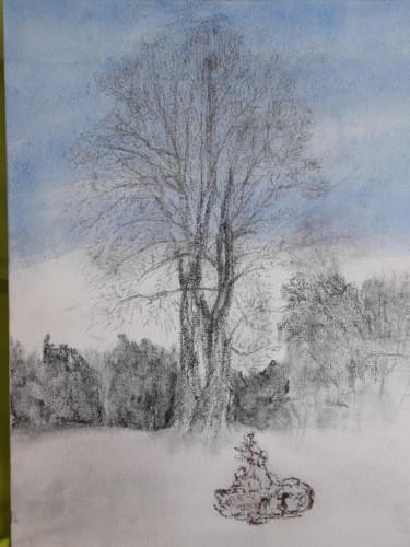 Painting titled "arbre-a-cricri.jpg" by Serge Fiorato, Original Artwork, Other