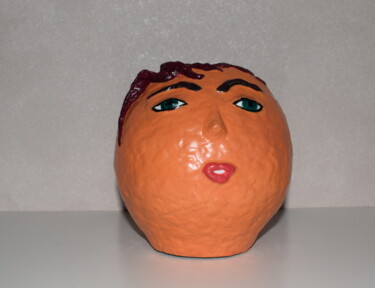 Sculpture titled "BOUILLE" by Chantal Lissonnet, Original Artwork, Paper