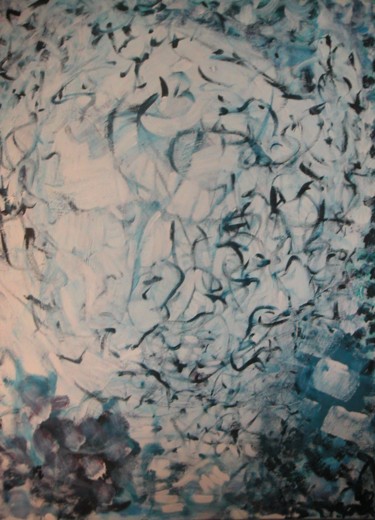 Peinture intitulée "plumes.jpg" par Chantal Listoir, Œuvre d'art originale