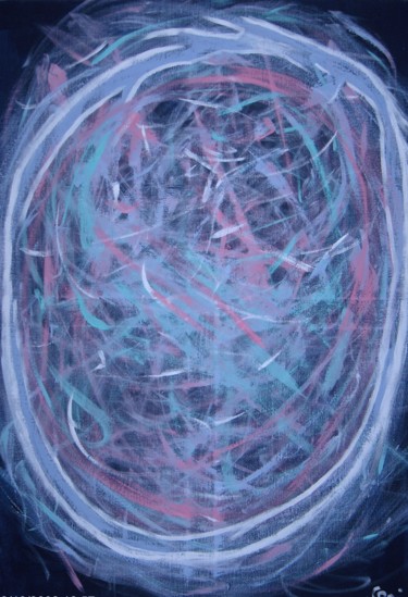 Peinture intitulée "univers.jpg" par Chantal Listoir, Œuvre d'art originale
