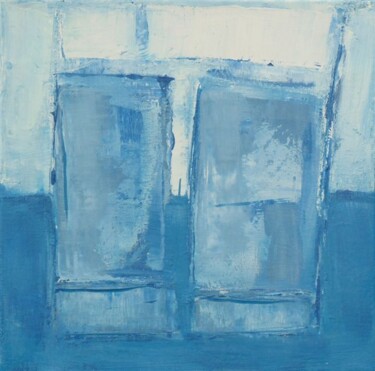 Pittura intitolato "Série Bleu" da Chantal Malet, Opera d'arte originale, Acrilico