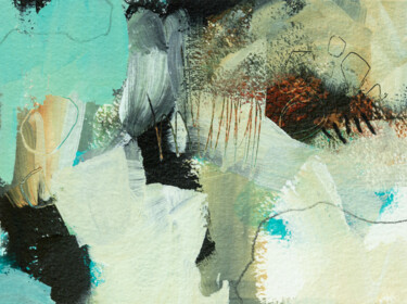 Peinture intitulée "Paysage éclaté #6" par Chantal Proulx, Œuvre d'art originale, Acrylique