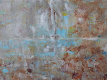 Peinture intitulée "Rêve d 'ailleurs" par Chantal Walter, Œuvre d'art originale, Acrylique