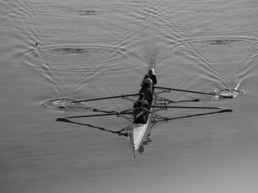 Photography titled "4 Boat Crew Team" by Chantale Wong, Original Artwork