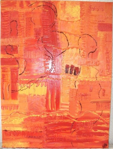 Painting titled "Organiser et maîtri…" by Charlène Chambas (Chacha), Original Artwork, Oil