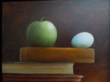 Painting titled "Balance" by Charlene Wooden, Original Artwork, Oil