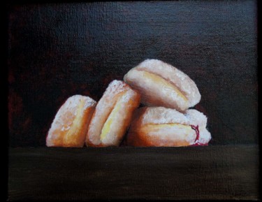 Painting titled "YUM" by Charlene Wooden, Original Artwork, Oil