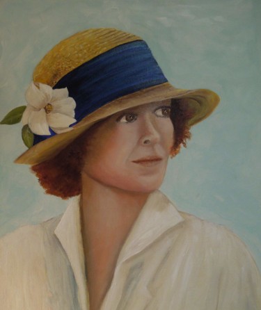 Painting titled "Louise" by Charlene Wooden, Original Artwork, Oil