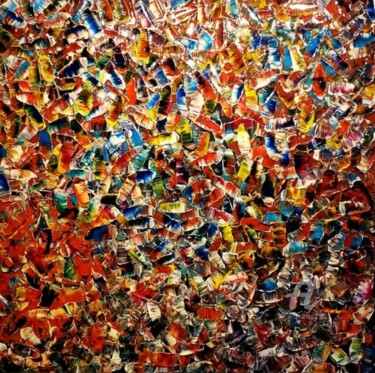 Картина под названием "Abstracto" - Charles Carson, Подлинное произведение искусства, Акрил