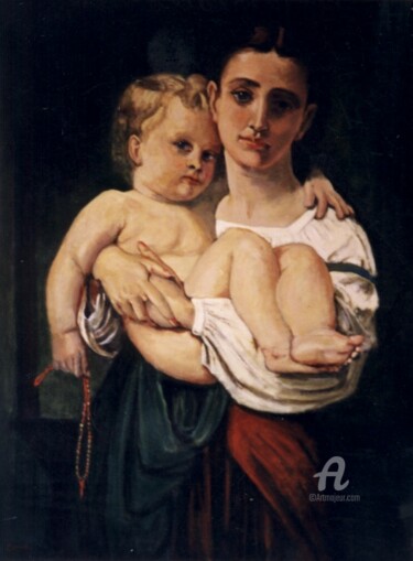 Peinture intitulée "Hommage a Boudreau…" par Charles Carson, Œuvre d'art originale, Huile