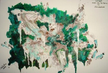 Peinture intitulée "Cascade de Banias e…" par Charles Peñalba, Œuvre d'art originale