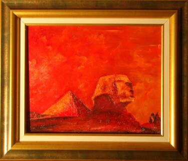Peinture intitulée "Sphinx" par Charles Peñalba, Œuvre d'art originale
