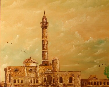 Peinture intitulée "Mosquée d'El Jazzar…" par Charles Peñalba, Œuvre d'art originale