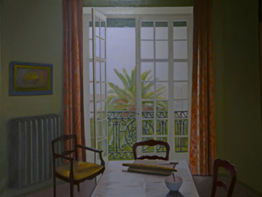 Painting titled "Coté SUD" by Charles Unger, Original Artwork