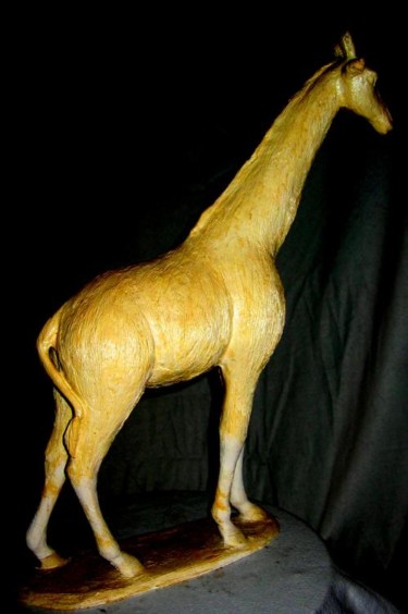 Sculpture intitulée "Girafe" par Charles Favard, Œuvre d'art originale