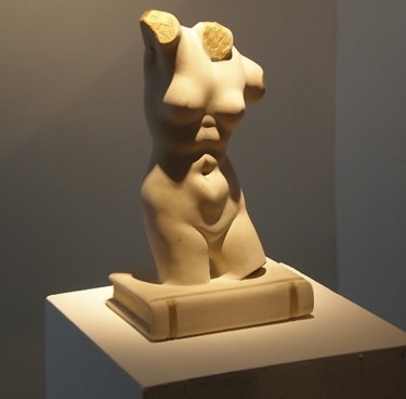 Sculpture intitulée "Torse" par Charles Favard, Œuvre d'art originale, Pierre