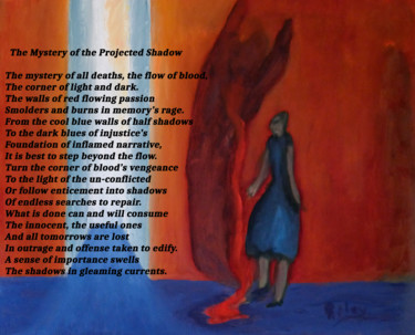 Collagen mit dem Titel "Mystery of the Proj…" von Charles Riley, Original-Kunstwerk, Digitaldruck