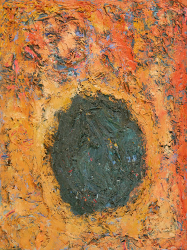 Картина под названием "See Not See" - Charles Riley, Подлинное произведение искусства, Акрил Установлен на Деревянная рама д…