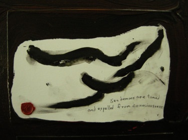 sea deamons are tamed and expelled from consciousness. "sea deamons are tam…" başlıklı Dijital Sanat Charles Riley tarafından, Orijinal sanat,
