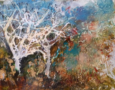 Картина под названием "Nature" - Christian Charlier, Подлинное произведение искусства, Витражная роспись