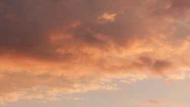 Photographie intitulée "nuage couchant" par Charlotte Poncin, Œuvre d'art originale, Photographie numérique