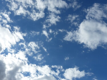 Photographie intitulée "ciel azur 5" par Charlotte Poncin, Œuvre d'art originale, Photographie numérique