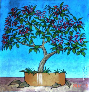 Drawing titled "BONSAI" by Carlos Luis Murrieta García, Original Artwork, Other