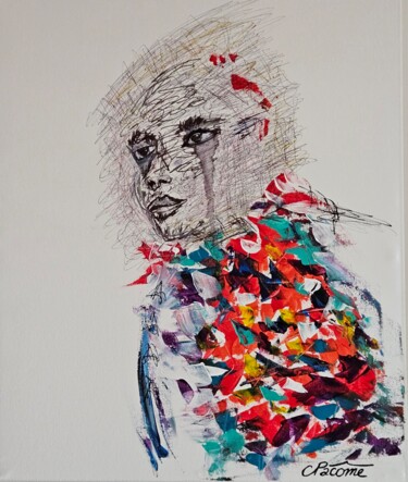 Peinture intitulée "Carnaval" par Charlyne Pacôme, Œuvre d'art originale, Acrylique